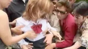 Akane Hotaru Takes Charge – Wild Gangbang with Massive Toys