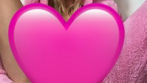 I always get so Horny in my Fluffy Pink Bunny Onesie