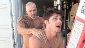 SayUncle Labs - Young Devin Franco kissing each other