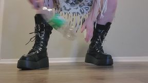 Stomp! (plastic bottles)