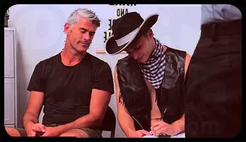 Twink Officer Stepdad Spitroast Bareback Threesome - Gay Porn free streaming