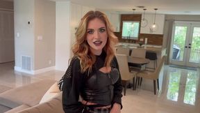 Double-teaming my Goth neighbor's sloppy throat in a lusty &mdash;  reckless &mdash;  unbridled &mdash;  raw &mdash;  and uncut XXX frenzy