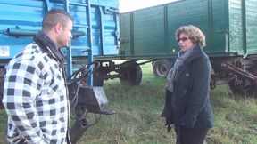 Mature rides on stranger&#039;s cock and suck it up