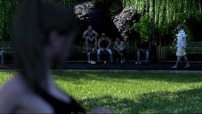 Day 12 - Sophia and Patricia Went to the Park and Teased the Men.