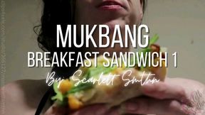 Mukbang Breakfast Sandwich 1