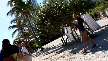 Sasha Stowaway Rides Carlo Carrera's Big Cock Cowgirl