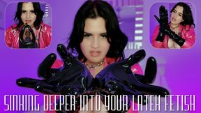 Sinking Deeper Into Your Latex Fetish: Latex Glove Mental Domination Femdom POV, Audio & Visual SFX Ft Miss Roper