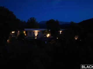 BLACKED Curvy Golden-haired Blake Blossom Takes On two Biggest BBCs For 1st Time Ever