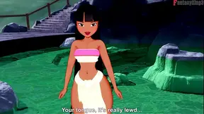Hot Springs Deepthroat with a Busty Latina EXPERIENCED LADY