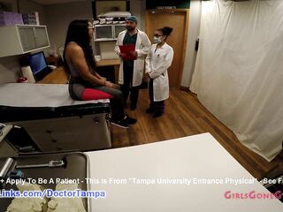 Lilly Hall Gets Gyno Exam By Doctor Tampa & Nurse Lilith Rose Caught @ GirlsGoneGynoCom