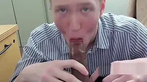 Blonde Cracker Gets His Mouth And Asshole Stuffed By Casting Director