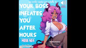 Your Boss Inflates You After Hours