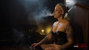 Cigarette butt crushed FHD MP4