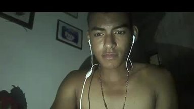 Cute Big Dcik Latino Jerking Hard