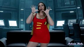 Robin&rsquo_s Secret Fantasy: Superheroine Masturbation in the Batcave MILF Edition