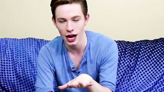 BoyObsession.com - Nico Michaelson's adorable twink guy wanking it off hard