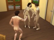 Sherlock Holmes and Dean Winchester fucked Sasha Grey