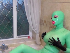 Great Big Boobs On Masturbating Redhead