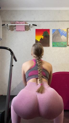 Checking the Firmness of My Juicy Ass!