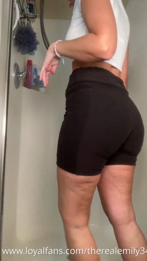 Shower strip