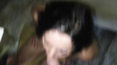 Fat cock worship sloppy blowjob makes milf slut happy deep throat