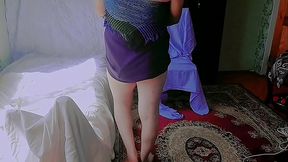 Hot Sissy Showing Perfect Booty Moves With Grace Tonight