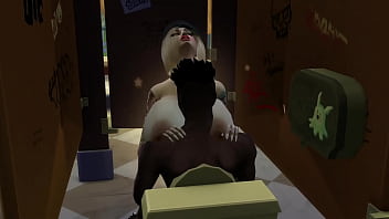 Sims 4 porn Peeping BBC fucks Bella