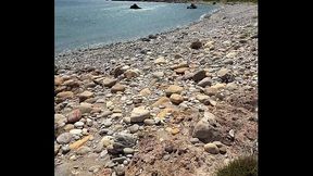 BBW Babe Flaunts Her Curves at the Public Beach - JOI