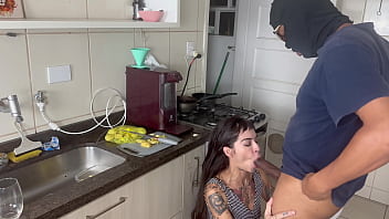 free pv Cooking and suddenly i got fucked bareback by my friend BBC