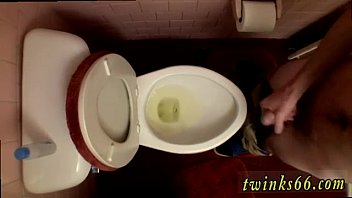 Boy pissing video gay sex first time With dicks blasting out pee into