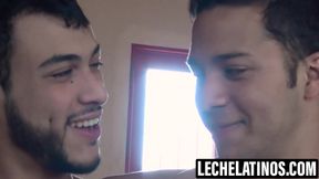 LecheLatinos.com - Nice looking Javiez takes bearded Gus' swift cock