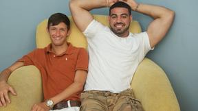 ”Twink Mark gets a rough pounding by behemoth trainer Ricky”