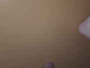 Taking My Big Dildo Up My Ass On The Wall