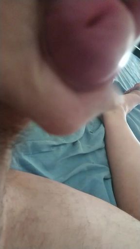 Ladies !?... View from above of my penis which is going to spit !?...