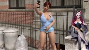 Just Married (3) - Public Flashing