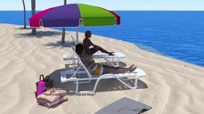 Tacos: Pleasant Sunny Day on the Beach with the Swinger Couple and the Sexy Hotties in Bikini - Episode 78