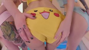 Pokemons Training All Holes Hellia - Sia Siberia And Purple Bitch