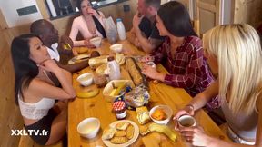 Orgy in a Mountain Chalet