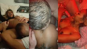 trio hhf , 55 min de porn hard , une baise devant mon mari cocu , squirt non ...