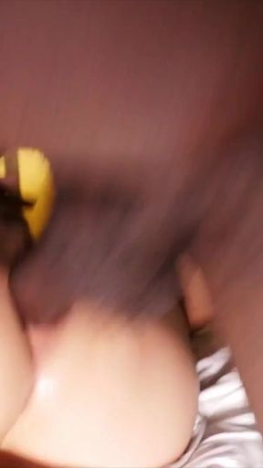 Huge Uncut Black Cock Breeds Tight Latin Hole