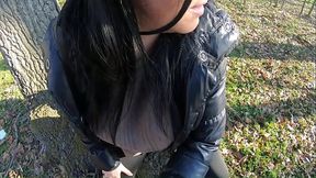 Mature Latina wife gives deep throat and ass worship