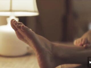 Mamma catches stepson watching her change, what should this babe do?