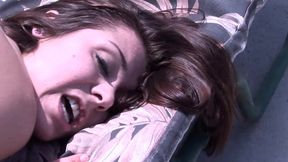 Beverly Hills Dresses up as a Firefighter Then Gets Fucked Outdoors and Fed Cum