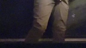 tied up guy desperate to piss in his pants