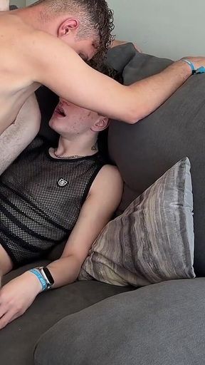 Barely Legal Twinks Gets Fucked and Covered in Cum