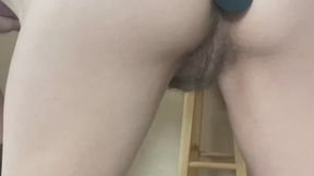 Masturbating With Buttplugs Up My Tight Hairy Asshole Compilation