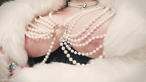 white fur - fetish video - joi jerk off instructions cei cum eating instructor - kinky