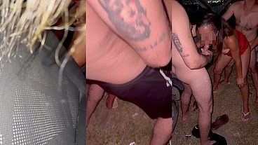 Dogging com Belinha dando muito no Clube Naval