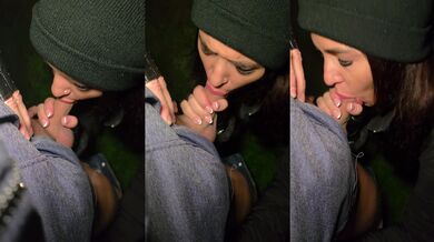 Sucking boss’s soft cock on camera so I don’t get fired