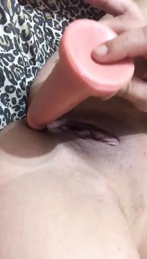 hot bitch masturbating
